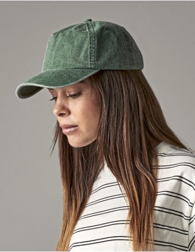 BEE-B657-Relaxed 5 Panel Vintage Cap